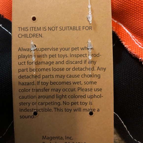 🎉 HP 🆕 Rae Dunn Halloween Spooky & Boo Dog Toys - Picture 9 of 10